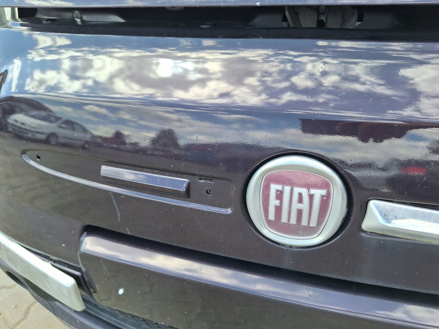 FIAT 500 front bumper bonnet fender light front panel, wall radiator 528/B