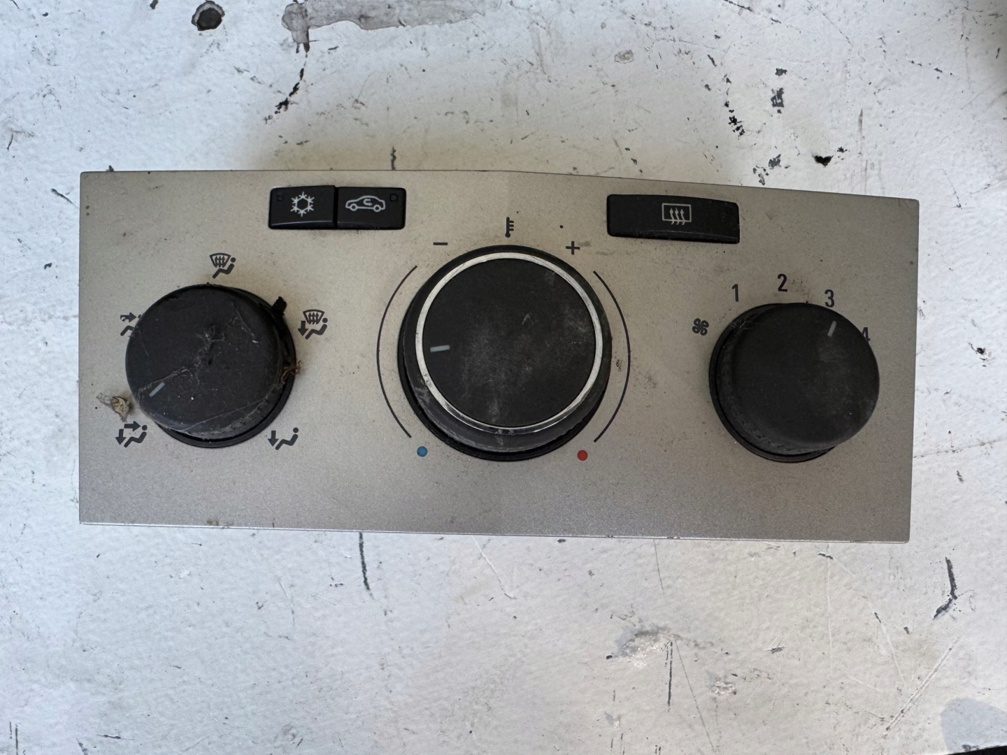 control panel air conditioning devices KLIMY 13269404 NB3 OPEL ASTRA 3 III H 06-14