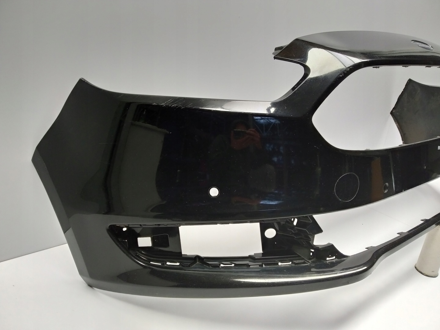 2015r- Ford Galaxy III mk 3 Mk3 bumper front 4xPDC black before lift