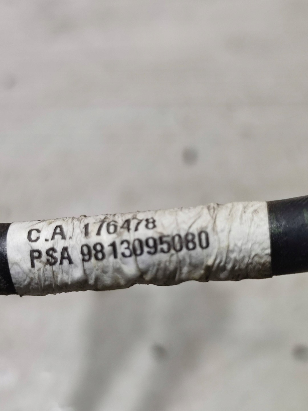 Peugeot 308 2019 wiring / hose vacual