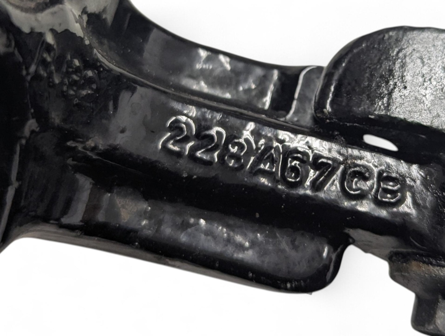 hinge door rear part left side Jaguar E-Pace X540 2020 UPRLHAA8SA