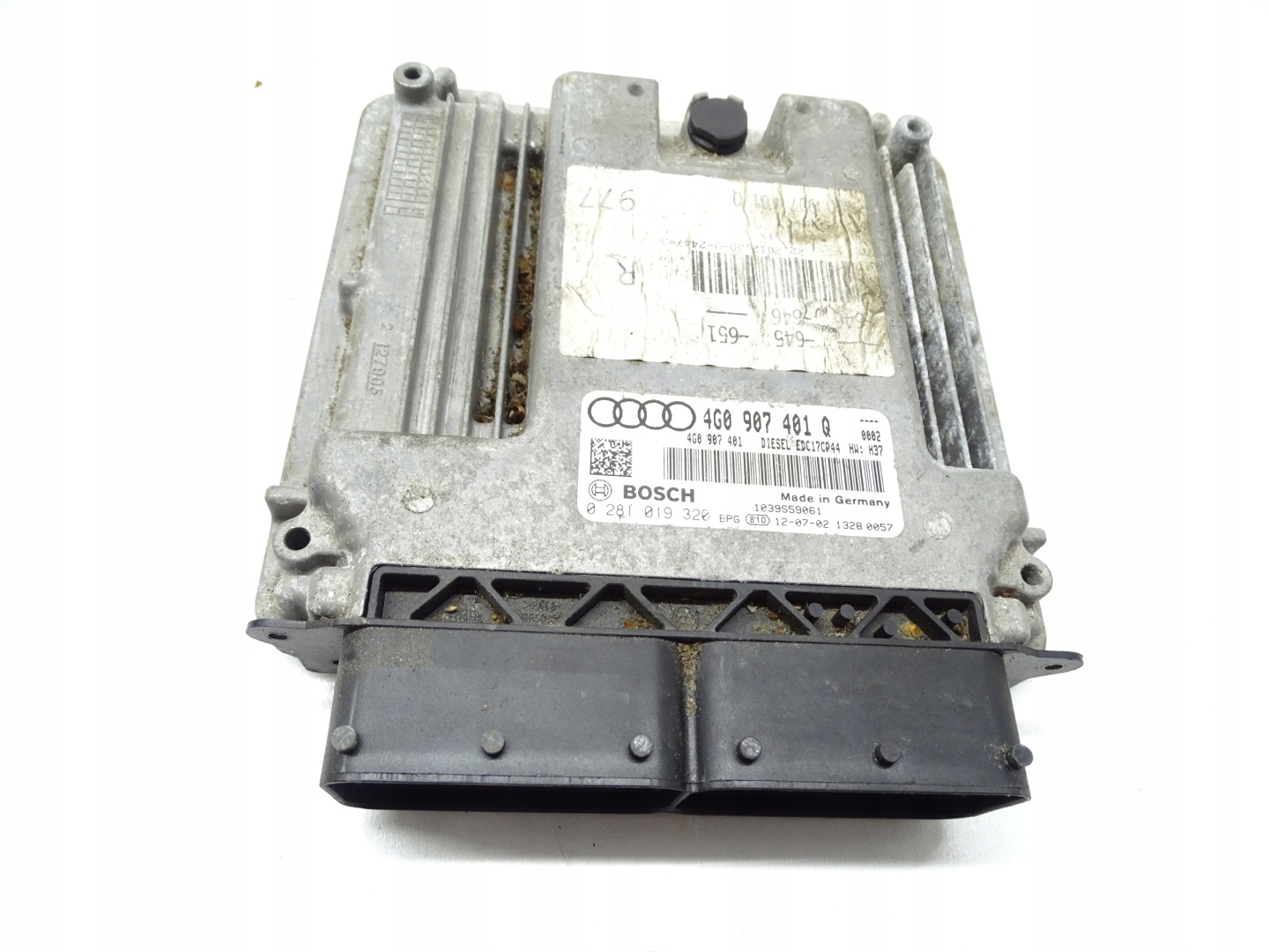 computer control unit of the engine AUDI A6 C7 3.0TDI 4G0907401Q