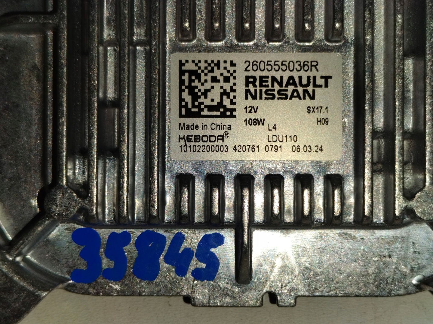control unit module LED RENAULT MEGANE V AUSTRAL ESPACE VI 22- NISSAN