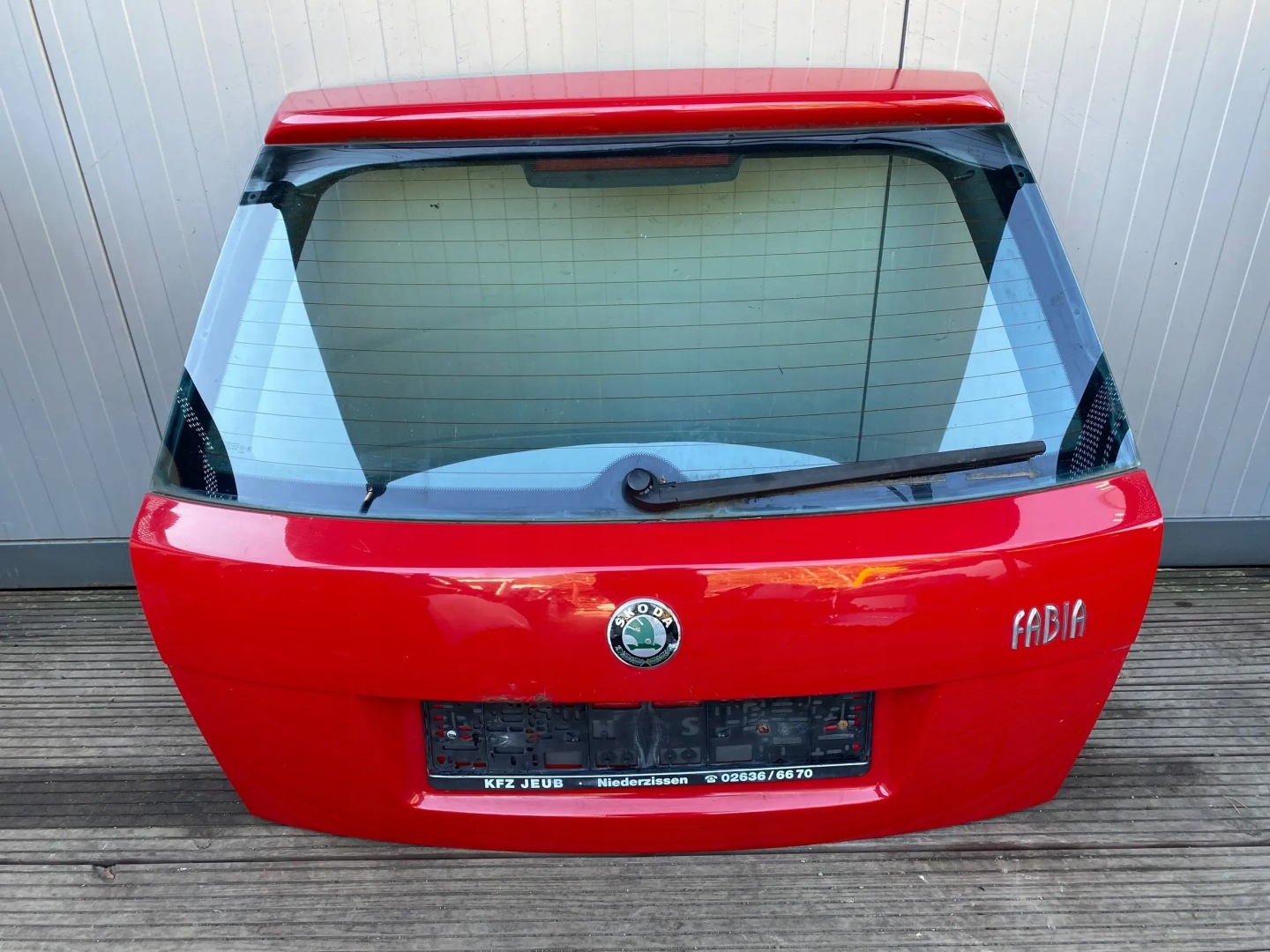SKODA FABIA and HB complete trunk door boot 8151