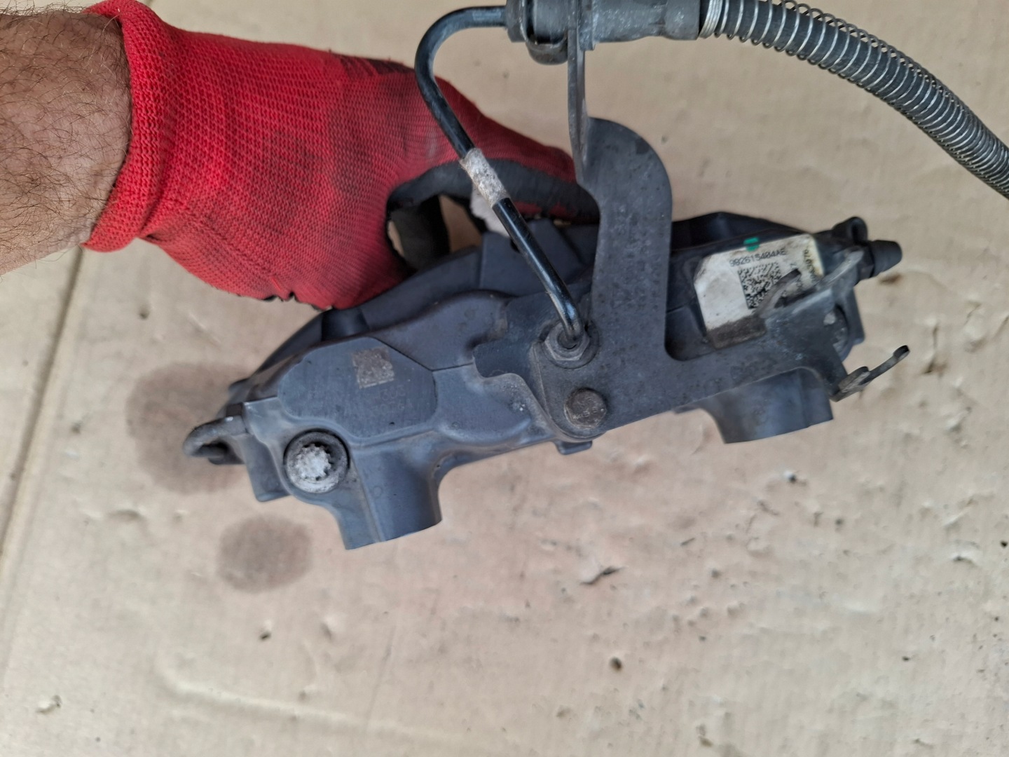 caliper brake right rear part PORSCHE 911 992