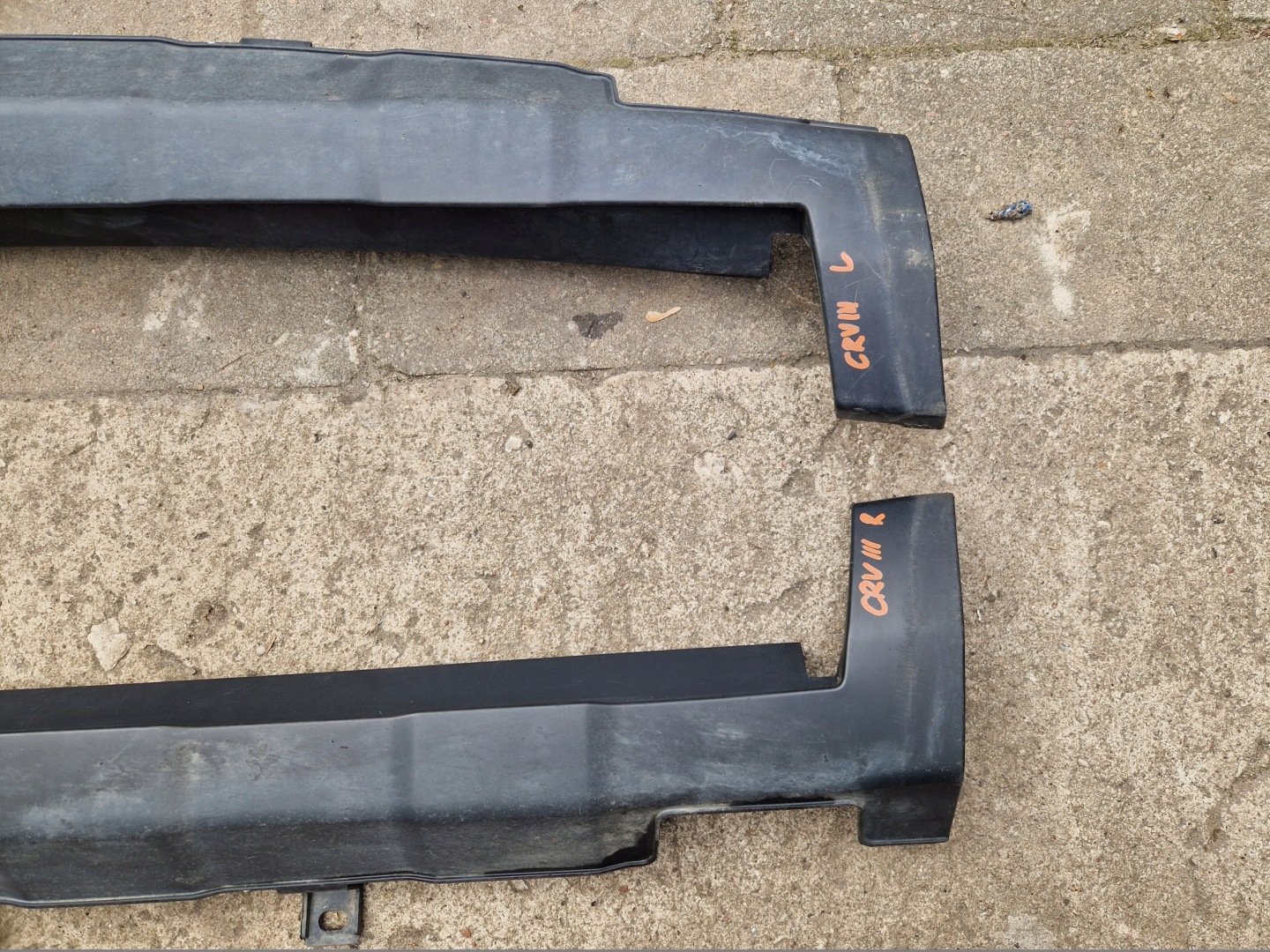 HONDA CRV CR-V III moulding threshold cap right left KOMPLET