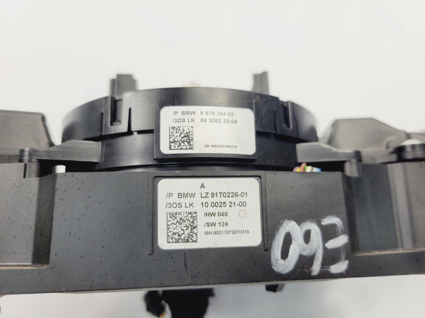 steering wheel levers and controls control ring BMW 5 E60 9170208 6976394 9170226