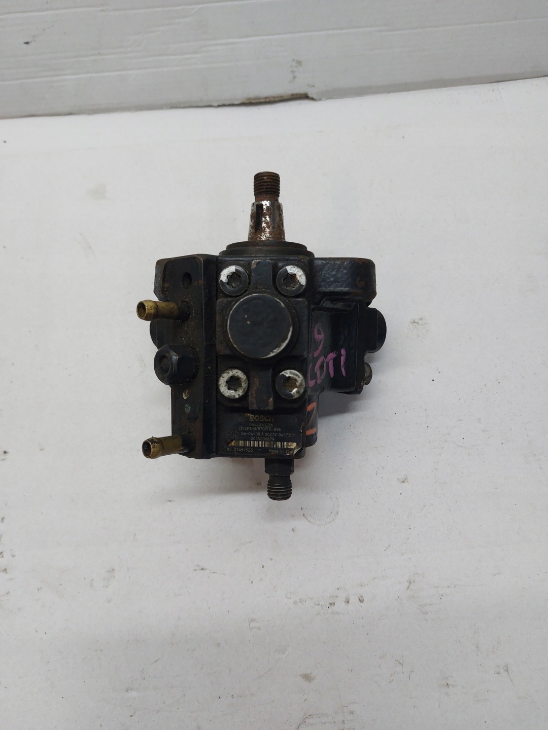 injection pump OPEL ZAFIRA B 1,9 CDTI 0445010156
