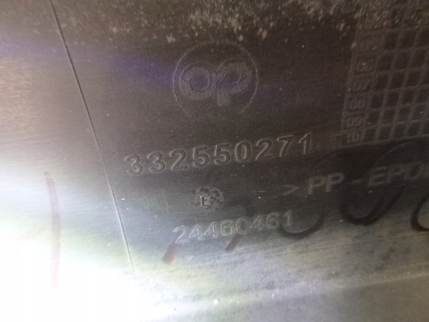 bumper rear Opel Astra H Y547 2004r. KOMBI