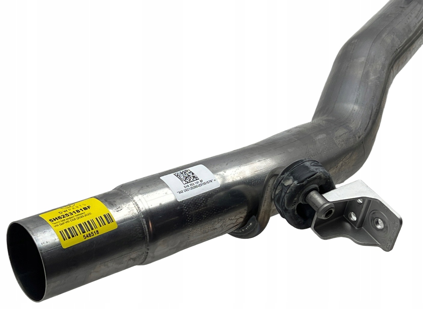 silencer pipe exhaust pipe rear VW Golf VIII Variant 5H6253181BF new original