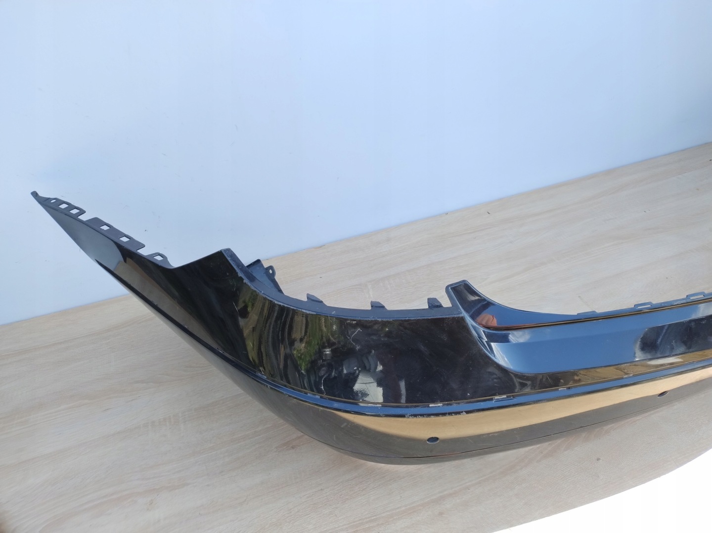 MERCEDES E-KLASA W207 COUPE CABRIO bumper rear part below sensors RA100