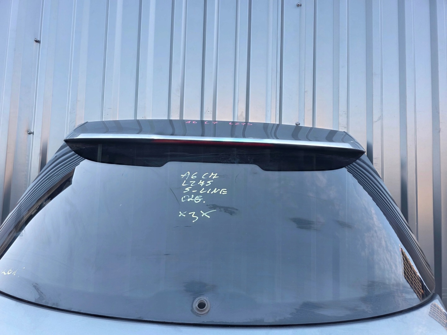 boot doors rear part AUDI A6 C7 AVANT / KOMBI S LINE LZ7S original *3* !!!