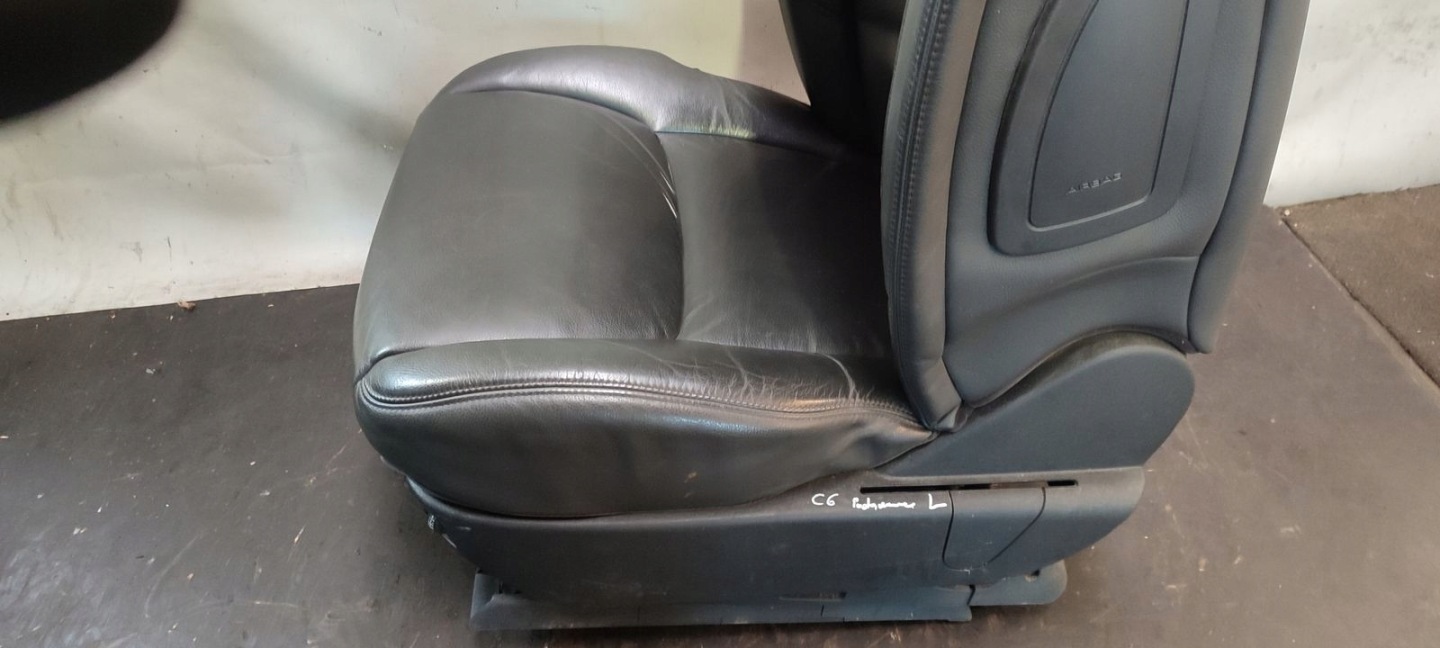Siège Sièges Latérale/côté komplet Cuir, en cuir Chauffé Citroen C6 Berline
