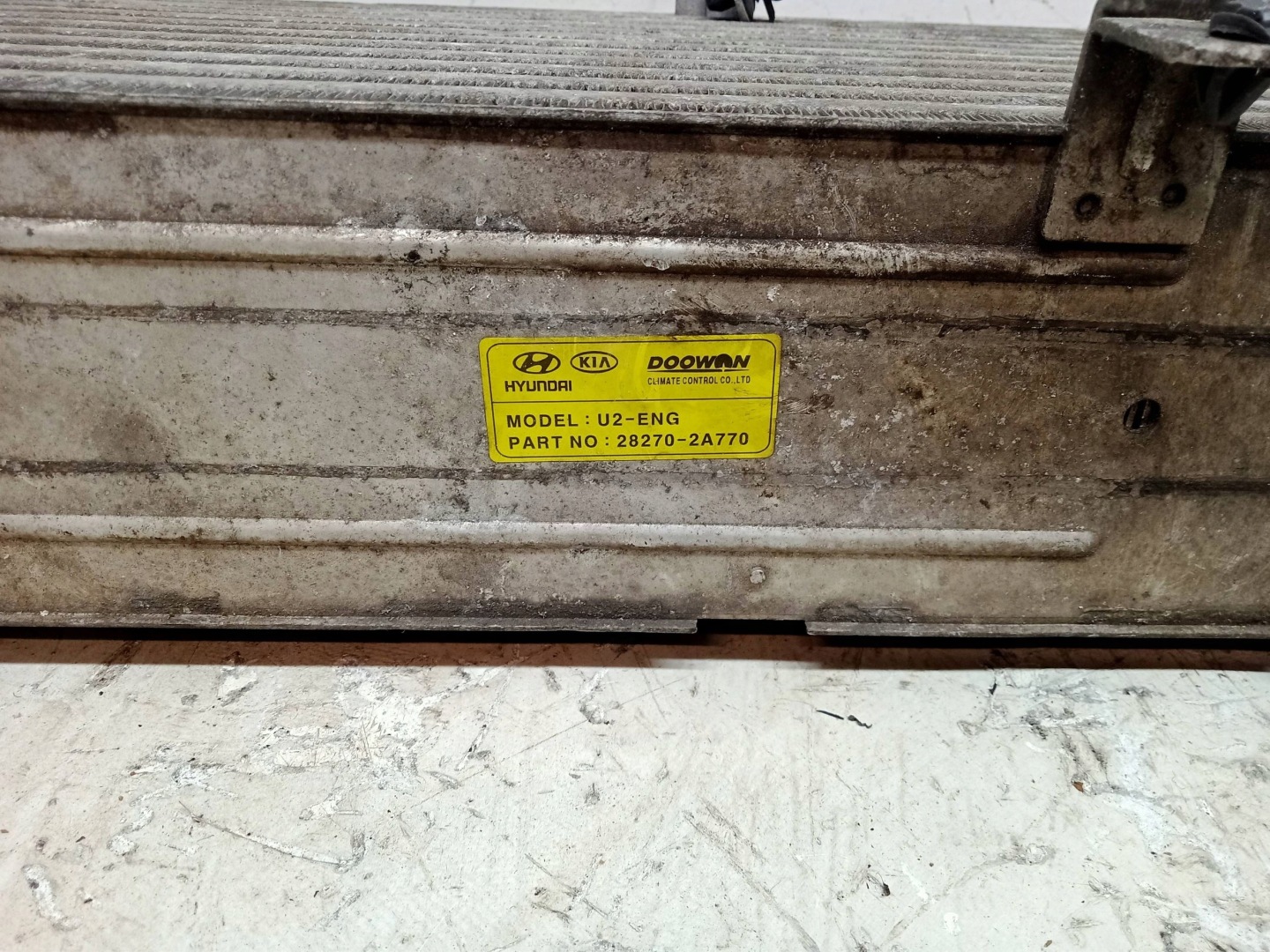 radiator intercooler HYUNDAI I30 II 1.6 CRDI 28270-2A770