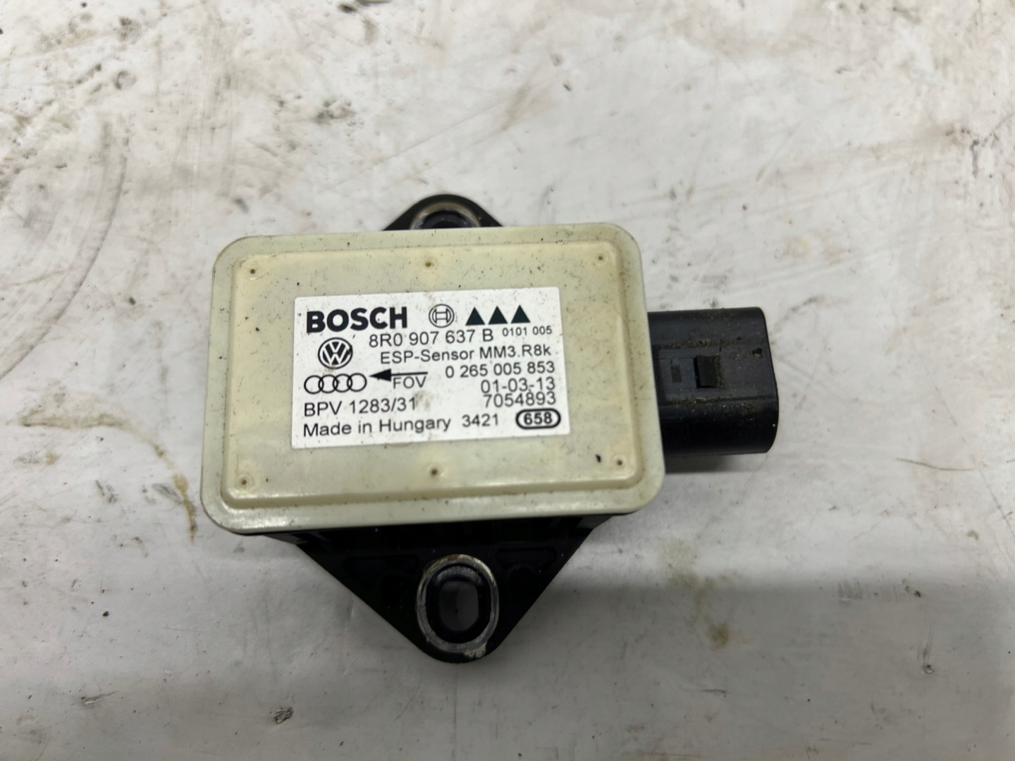 AUDI A5 8T A4 B8 LIFT module SENSOR sensor ESP 8R0907637B