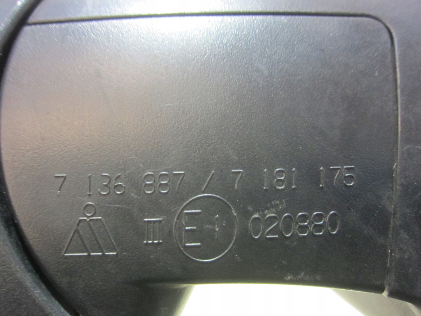 BMW X5 E70 right mirror 5 PIN right side complete 7136887 7181175