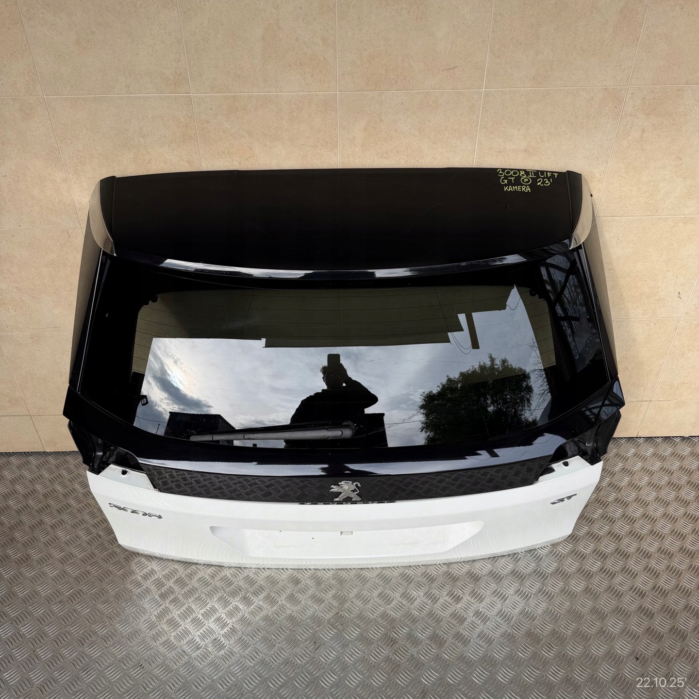 boot doors complete PEUGEOT 3008 II LIFT GT 2023 ROK KAMERA