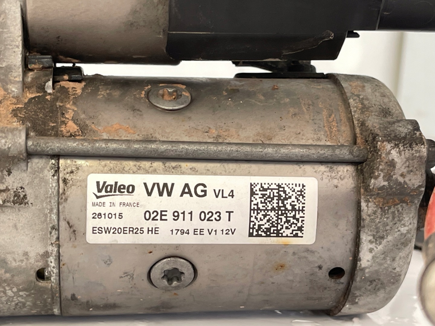 VW AUDI SEAT SKODA 2.0 TDI starter 02E911023T