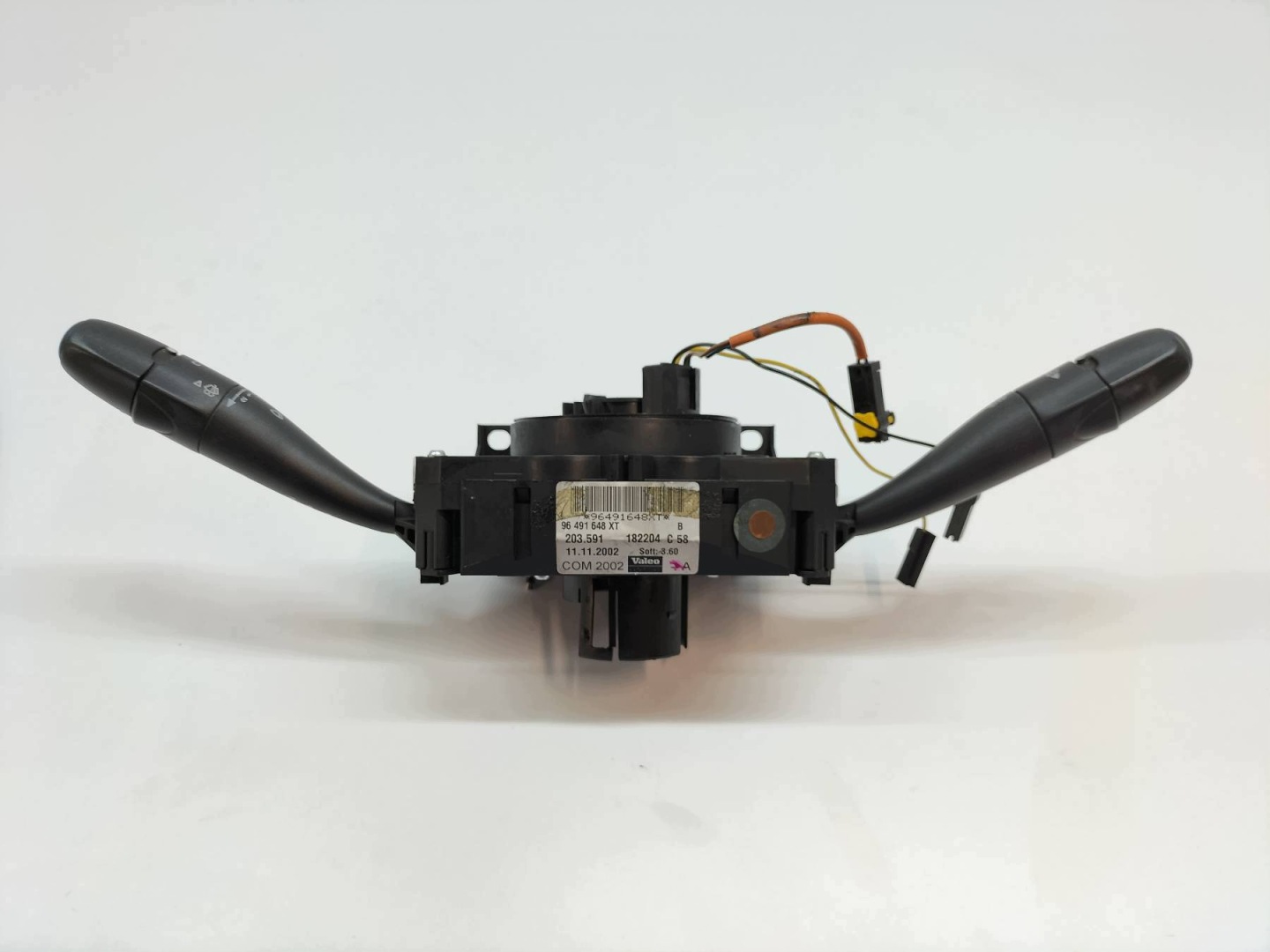 commande levier commodo sous volant 96491648XT Citroen C3 et (2002-2009)