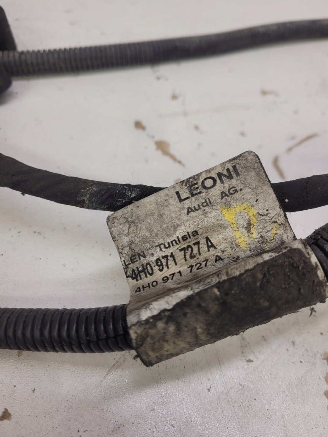 Câblage POMPY Carburant AUDI A8 D4 TFSI 4H0971727A