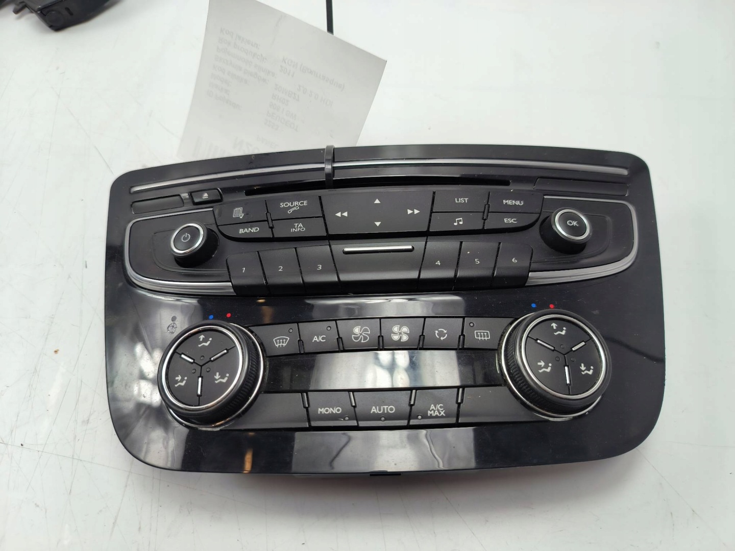 COMANDI CLIMA 96656641XZ PEUGEOT 508 e SW