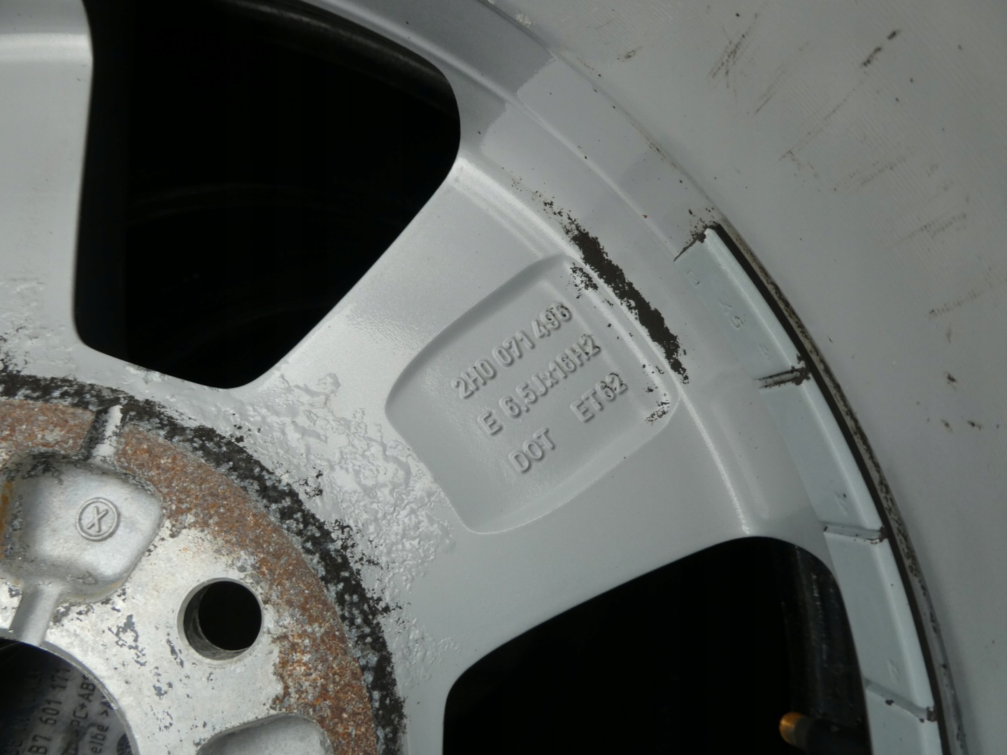 4X discs aluminium disc 2H0071496 VW 5X120