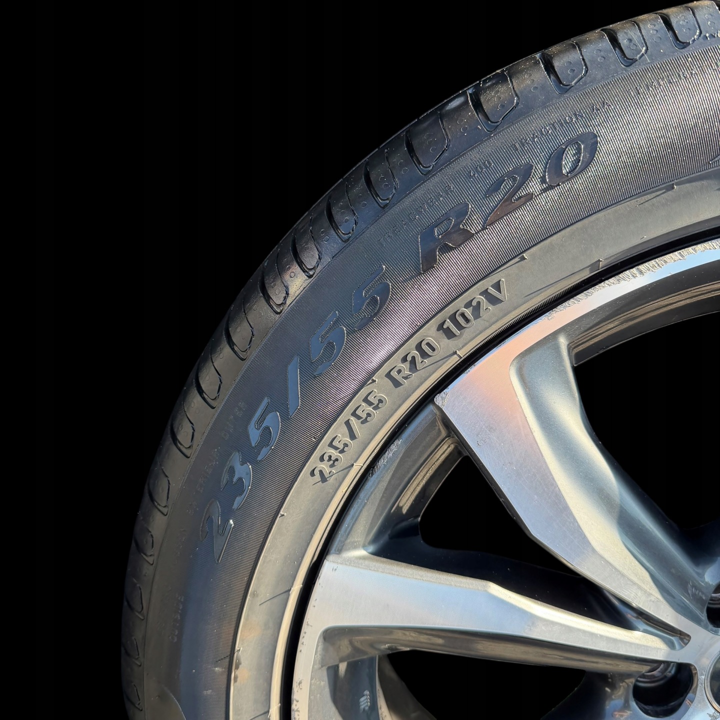 discs wheels tyres LEXUS RX PIRELLI 235/55/20" 3MM summer