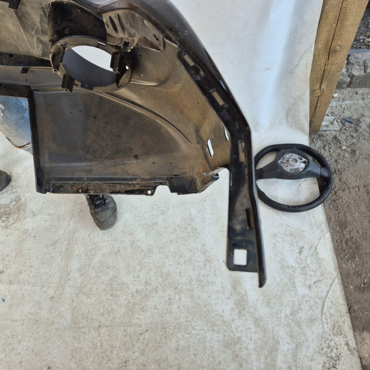 MITSUBISHI PAJERO IV 4 LIFT 10-14 bumper front front washer