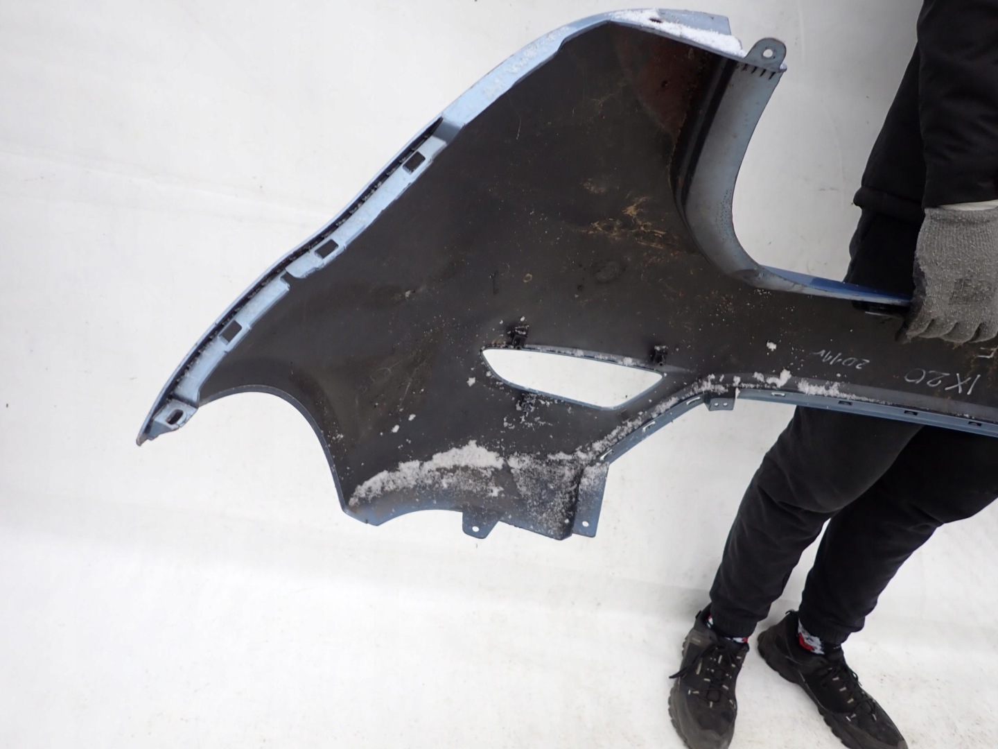 HYUNDAI IX20 10-> bumper rear part rear