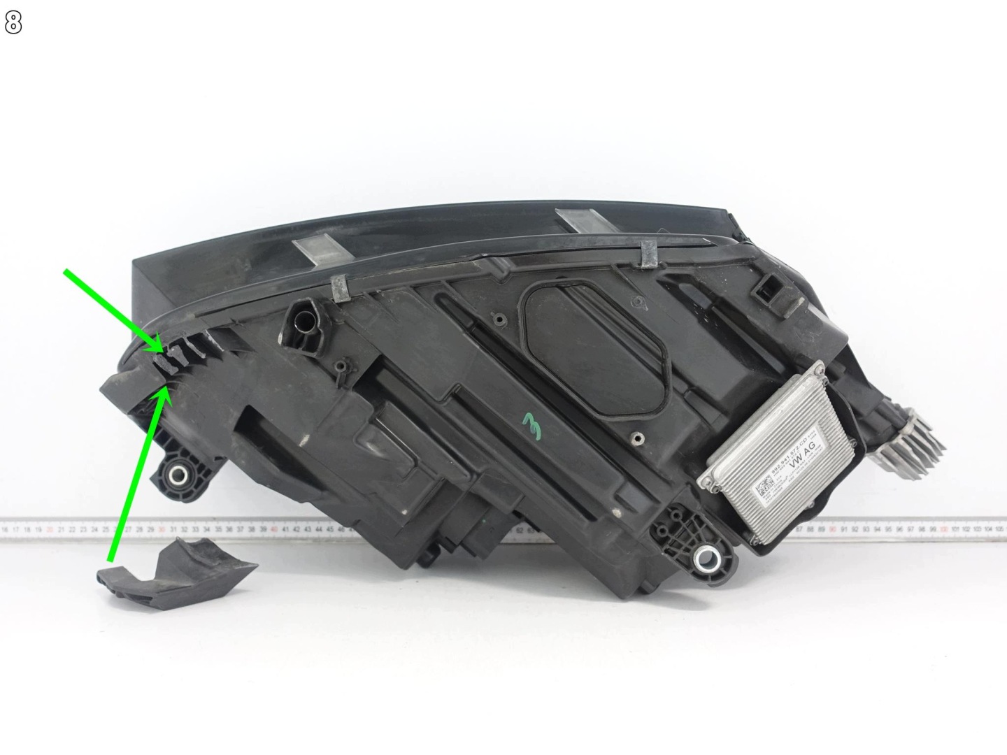 SKODA OCTAVIA IV 4 5E4 20-24 light FULL LED CRYSTAL LIGHTING left front EU