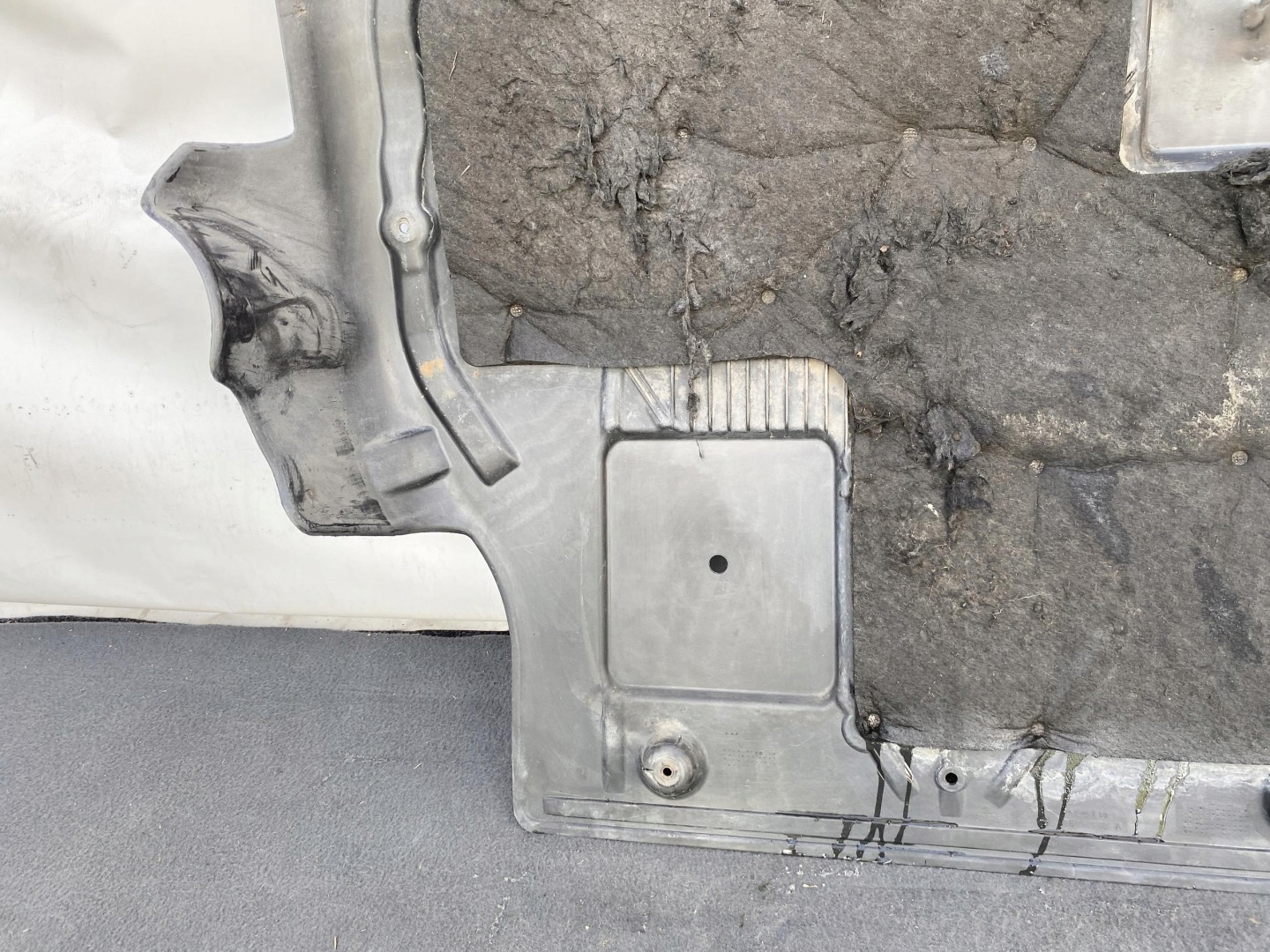 VW TRANSPORTER T5 LIFT 09- cover lower below engine PODWOZIE original
