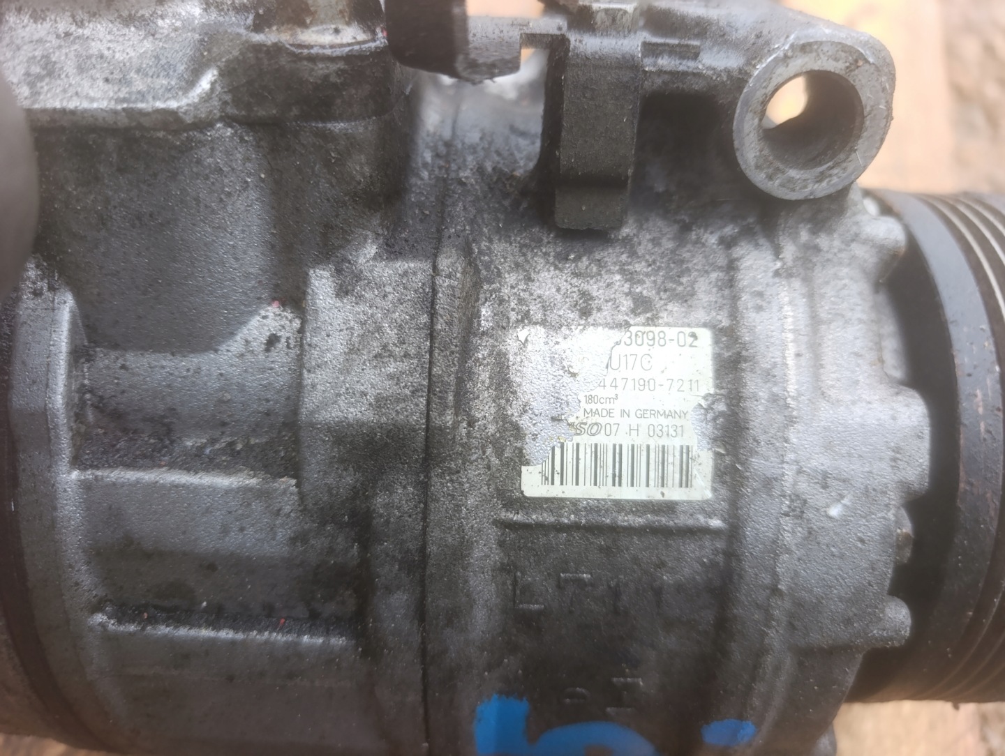 kompresor klimatizaci BMW 447190-7211