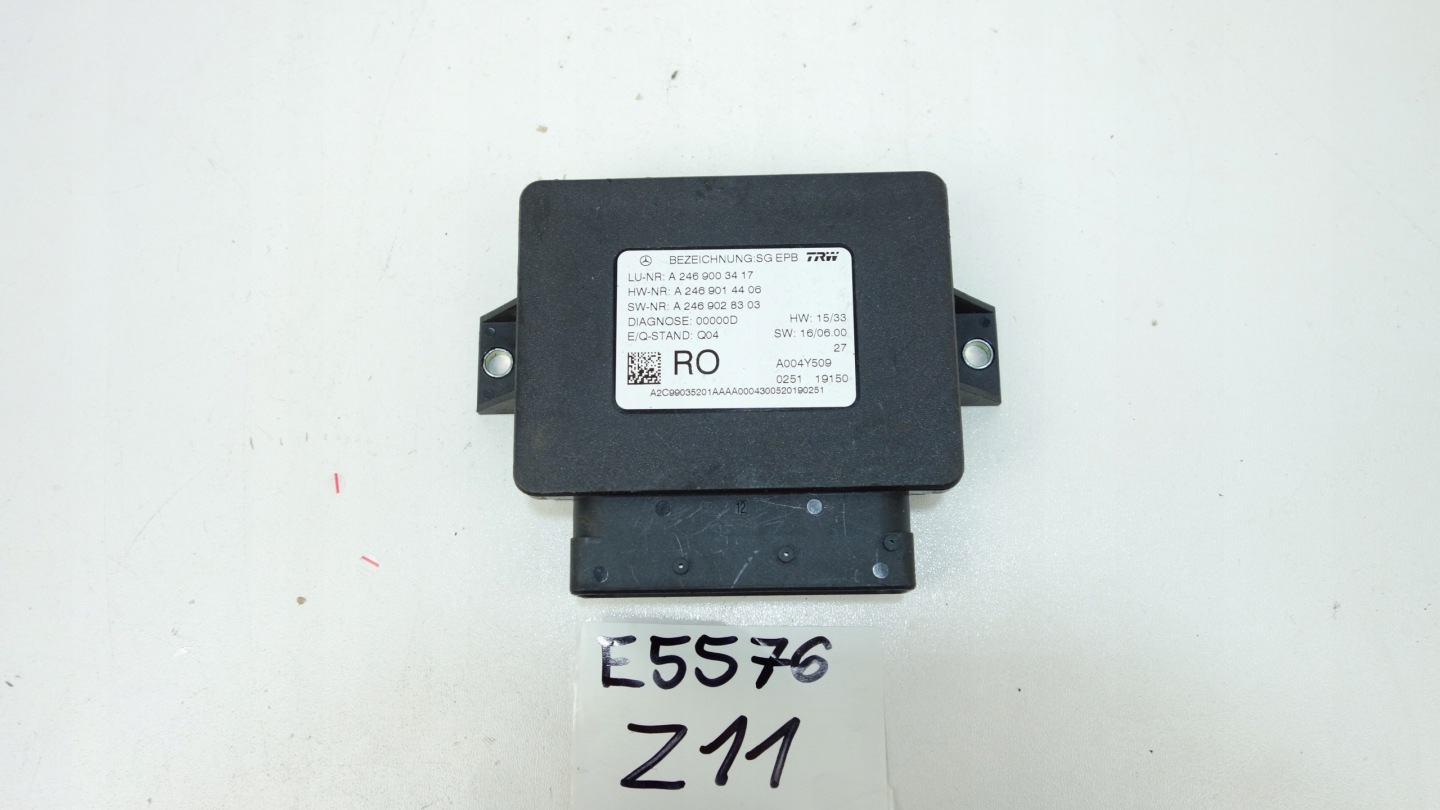 module control unit electric brake MERCEDES A W176 12-17 A2469003417