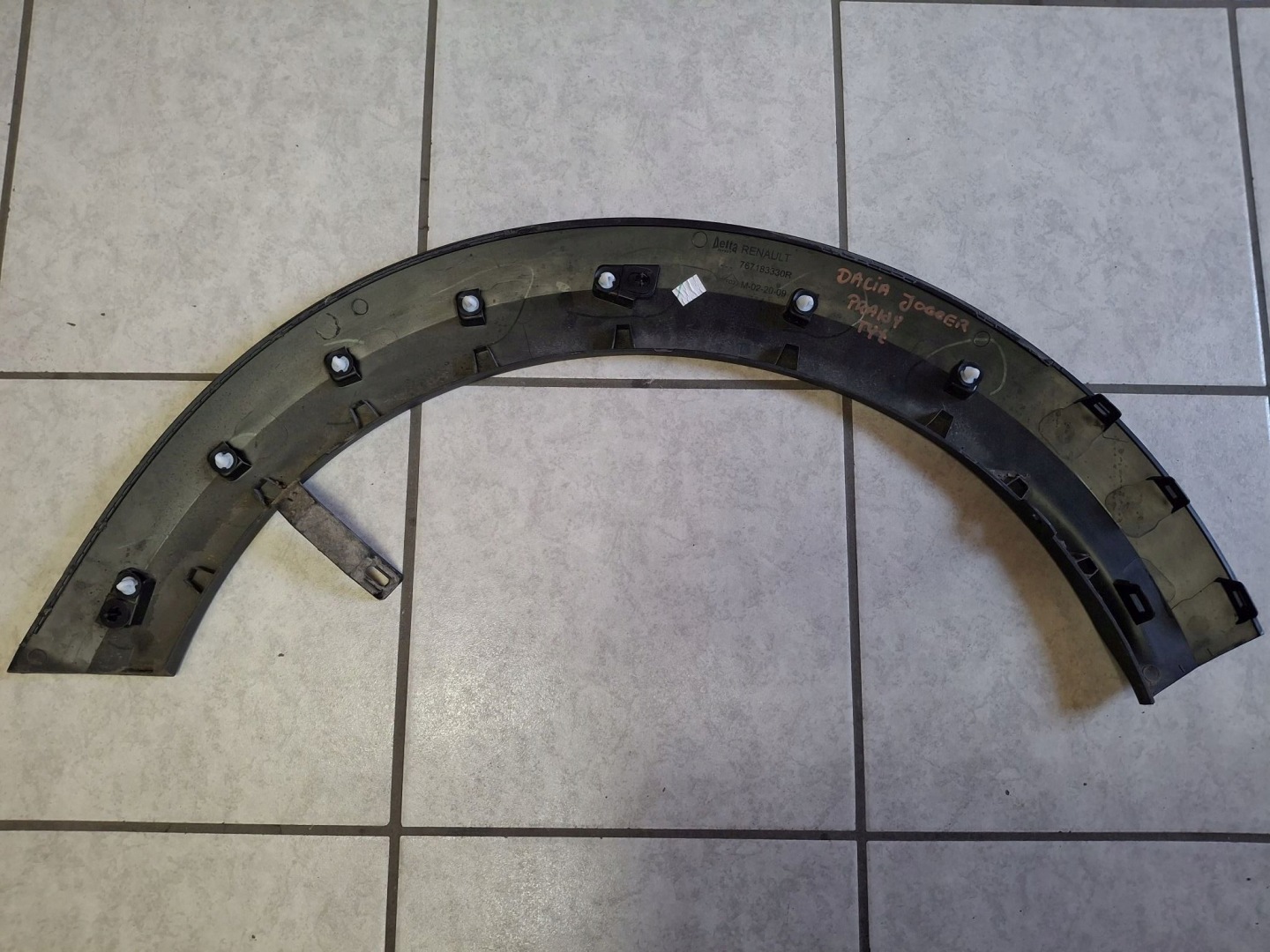 cap for fender rear right DACIA JOGGER 2021R->