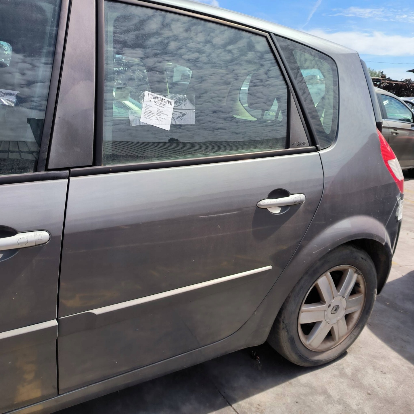 Tür links heck NV603 RENAULT MEGANE SCENIC II