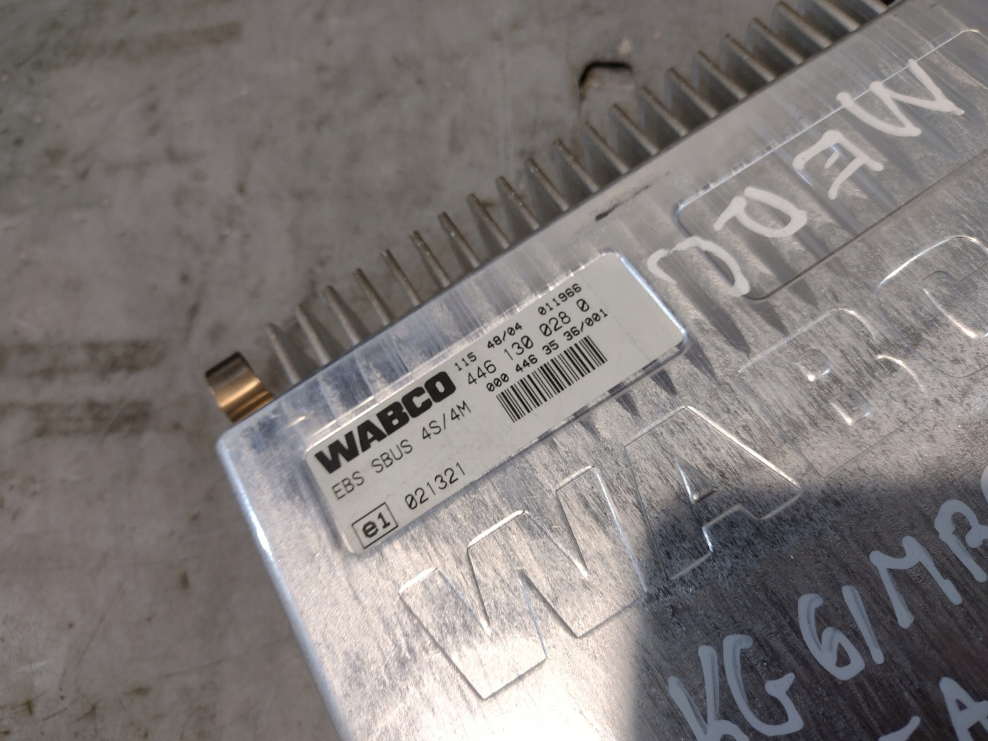 control unit sily hamowania Wabco 4461300280