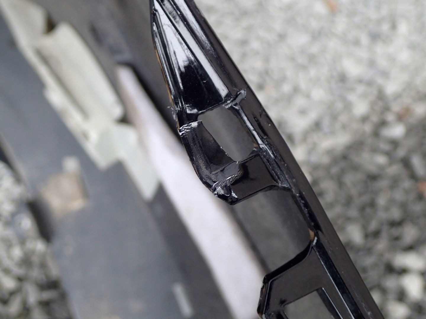 bumper rear part rear MERCEDES GLK AMG LIFT 2012-2015R