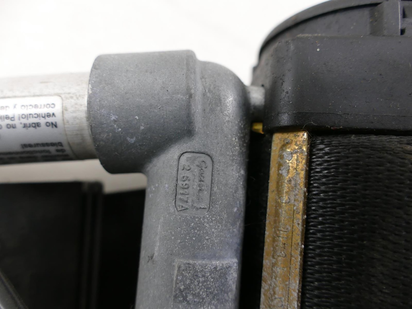 MERCEDES S W126 Gurten Sicherheits Spanner links vorne
