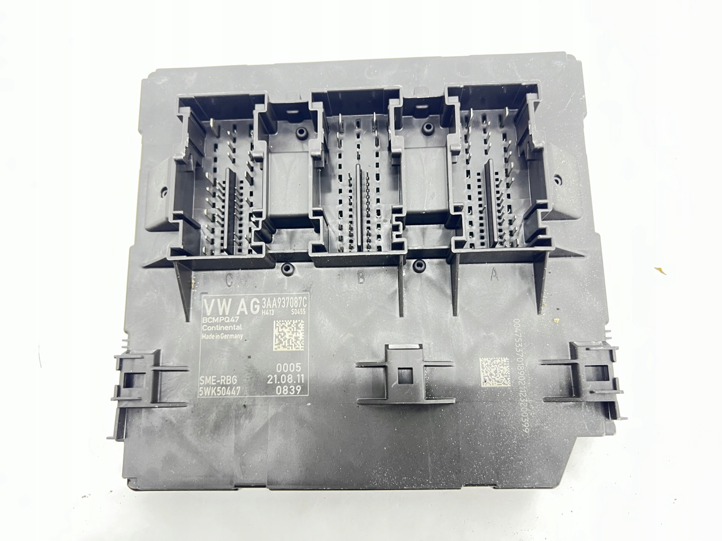 VW PASSAT B7 EURO module control unit KOMFORTU BCM BORDNETZ 3AA937087C 5WK50447