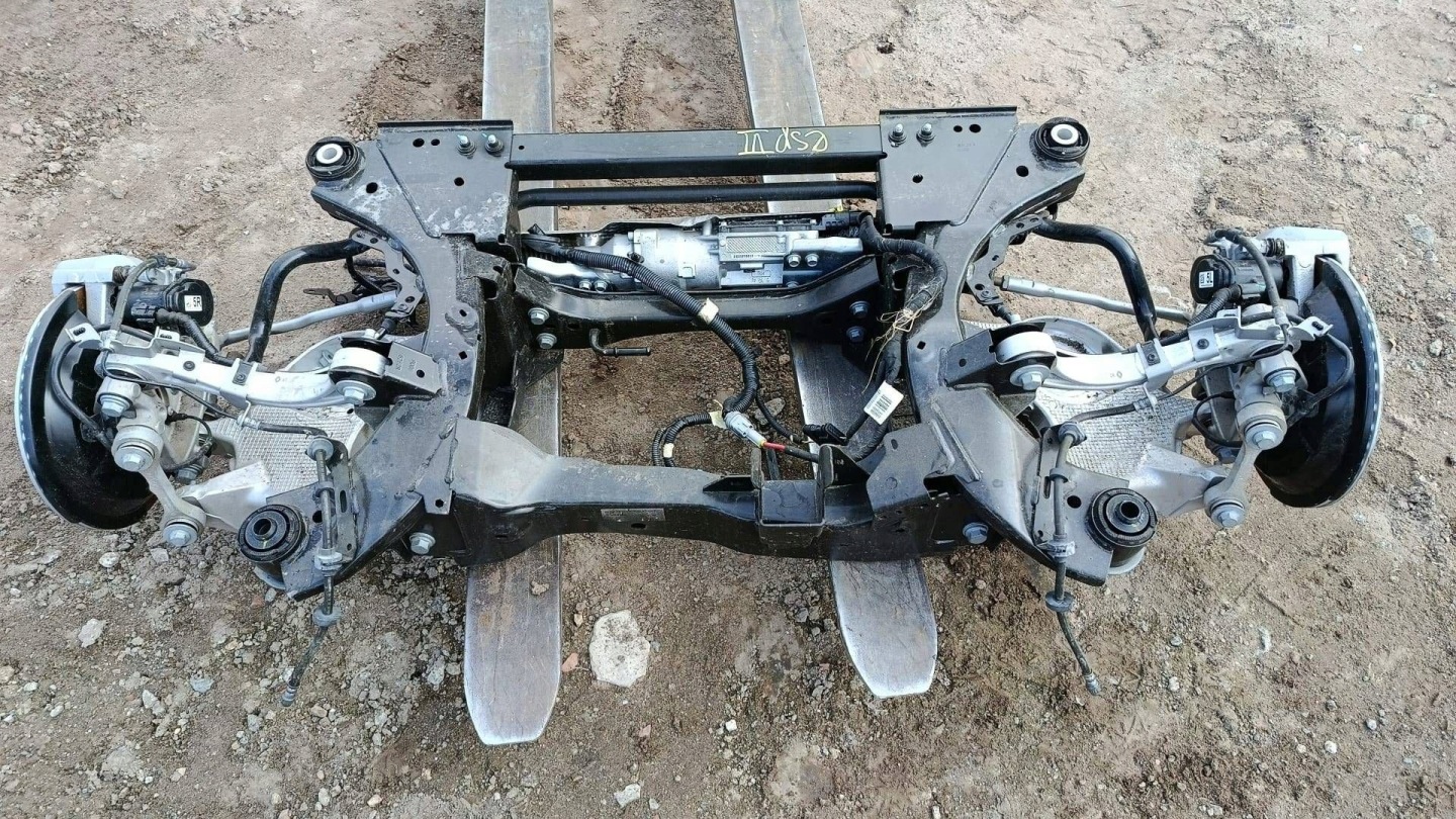 sususpension rear. subframe control axis rear part Renault Espace VI 521525331R