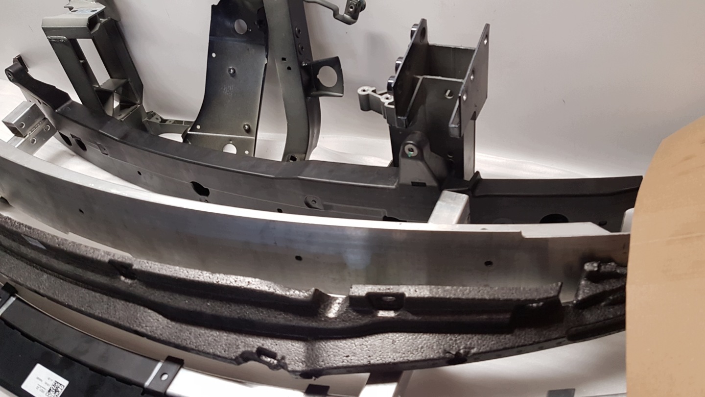 support panel for radiators ROLLS ROYCE GHOST II RR21 7495481 7495486