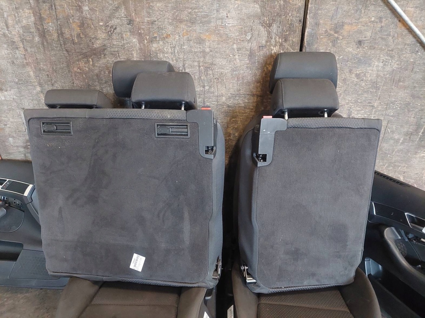 KOMPLET seats left right front + seat rear part + side AUDI A6 C6