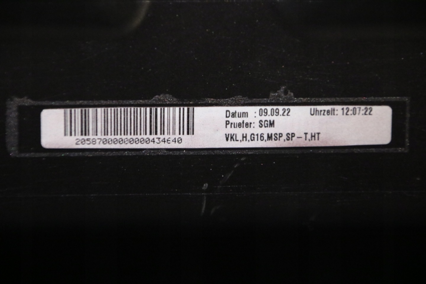 BMW G16 m-packet bumper rear part rear 6xPDC colour L74