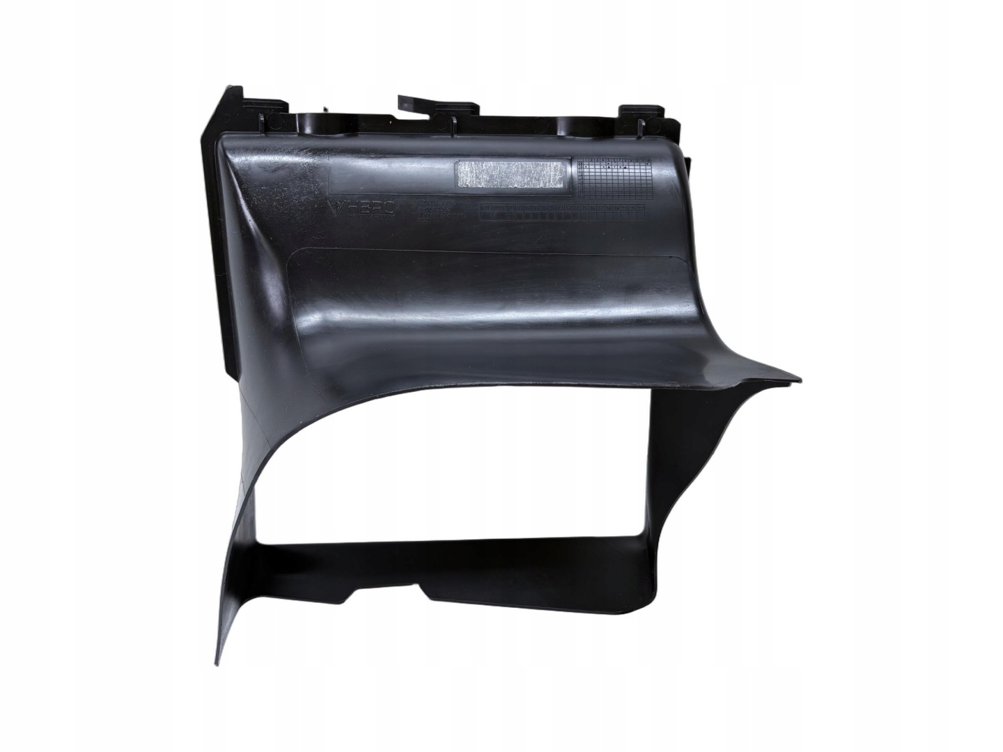 Zufuhr luft Blende Abdeckung intercooler links PORSCHE CAYENNE II 3.0 TDI