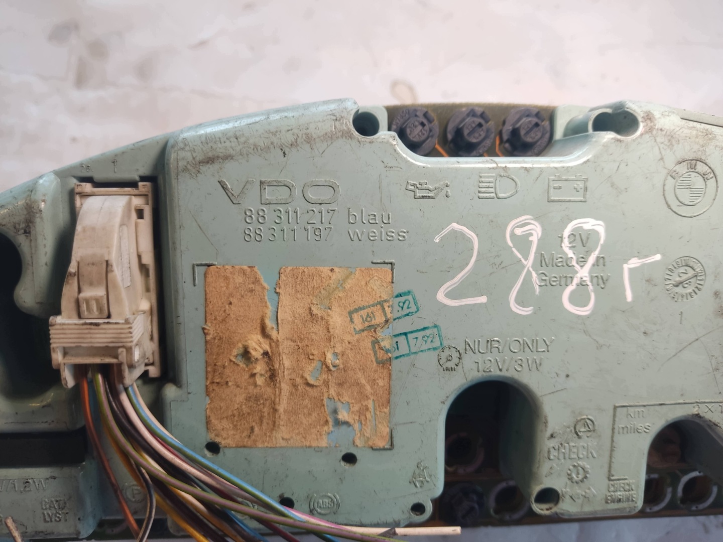dials BMW E36 1.6B SPRAWNY