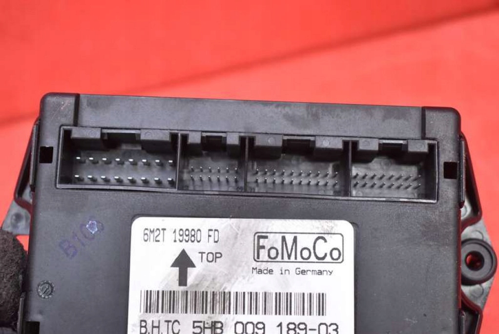 control unit module of the heating 6M2T-19980-FD FORD GALAXY MK2 2 II 2.0 TDCI