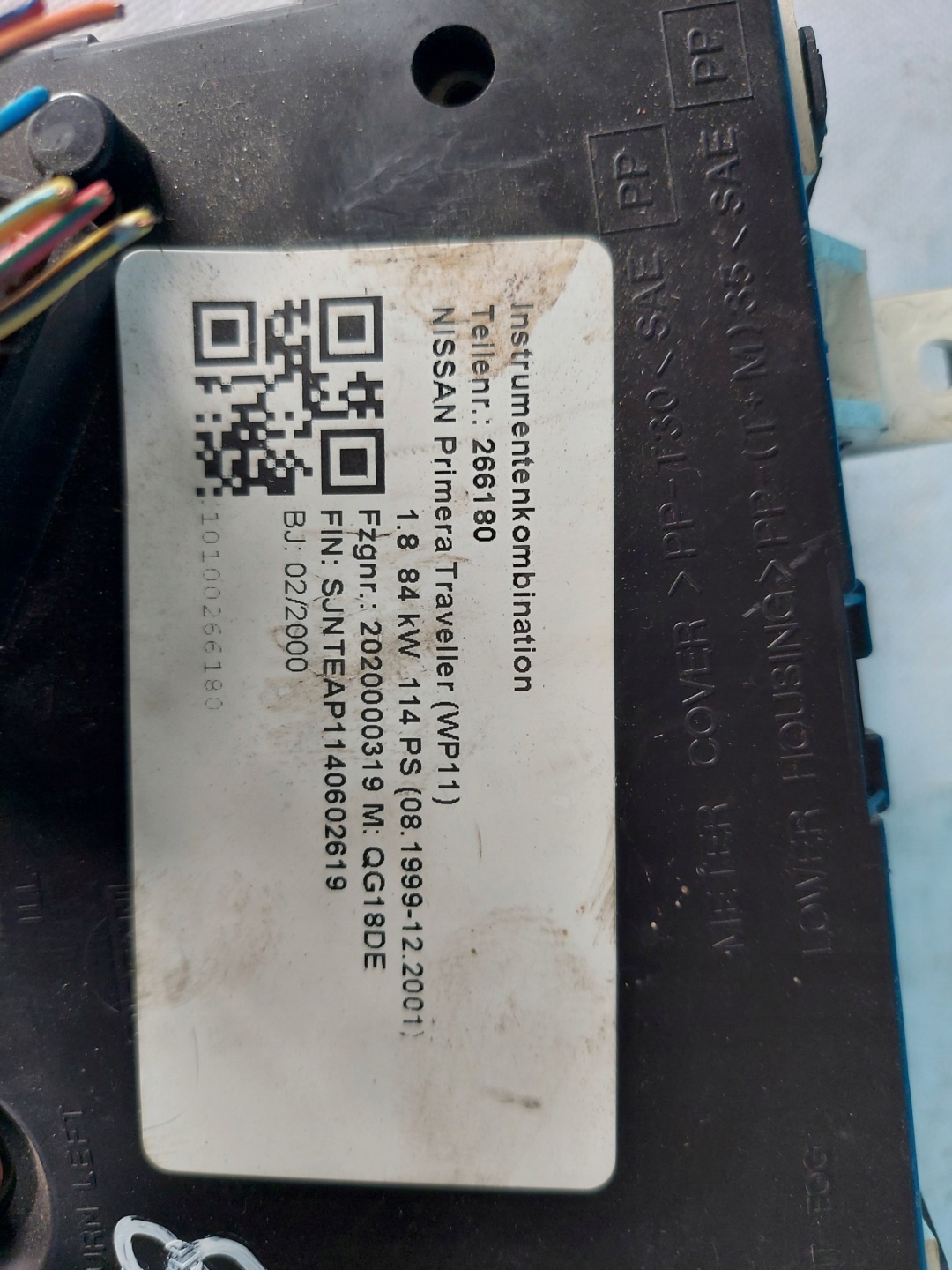 budíky hodiny PRIMERA P11 1.8 16V BE818