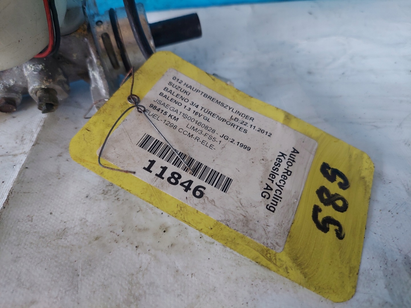 Servofreno SUZUKI BALENO 1.3 16V 1999 R AISIN