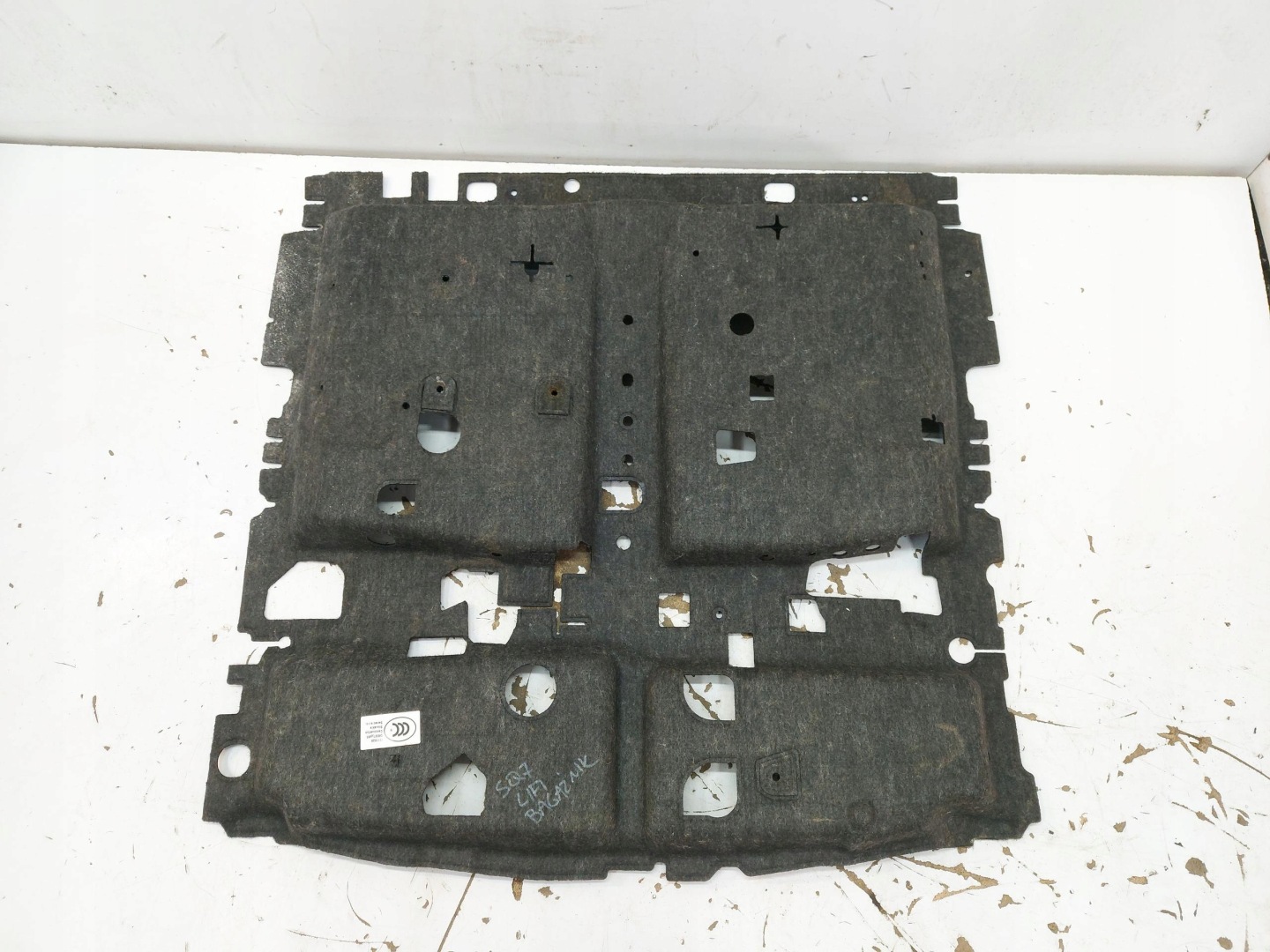 AUDI SQ7 Q7 II LIFT 4M0 mats boot 4M0866097