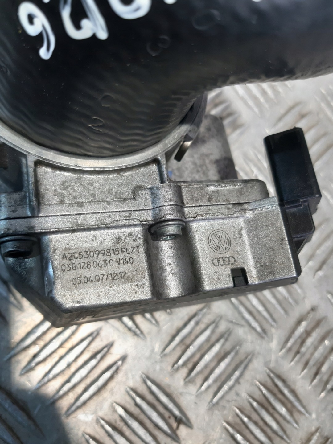Valvola a farfalla 03G128063C AUDI A4 B7 2.0 TDI